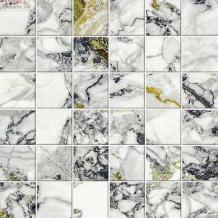 Керамогранит Atlas Concorde Forte dei Marmi quark Ceppo ap forest Mosaic matt (30x30х0,9) арт. 610110001197 матовый